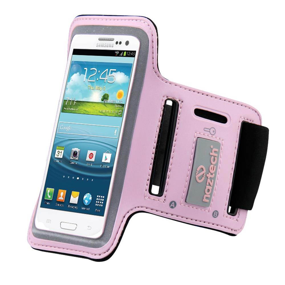 Naztech Universal Sports Armband for Most Large Smartphones - Pink - Retail (12211)