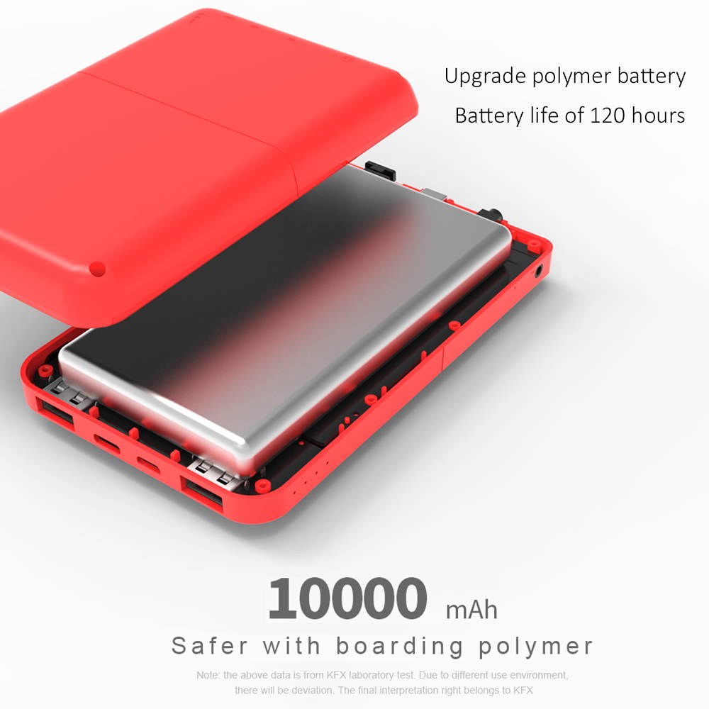 Portable Mini Video Game Console GA03-8-ECAM Built-in 500 Classic Games +Power Bank Retro 8 Bit Pocket Handheld Game Player