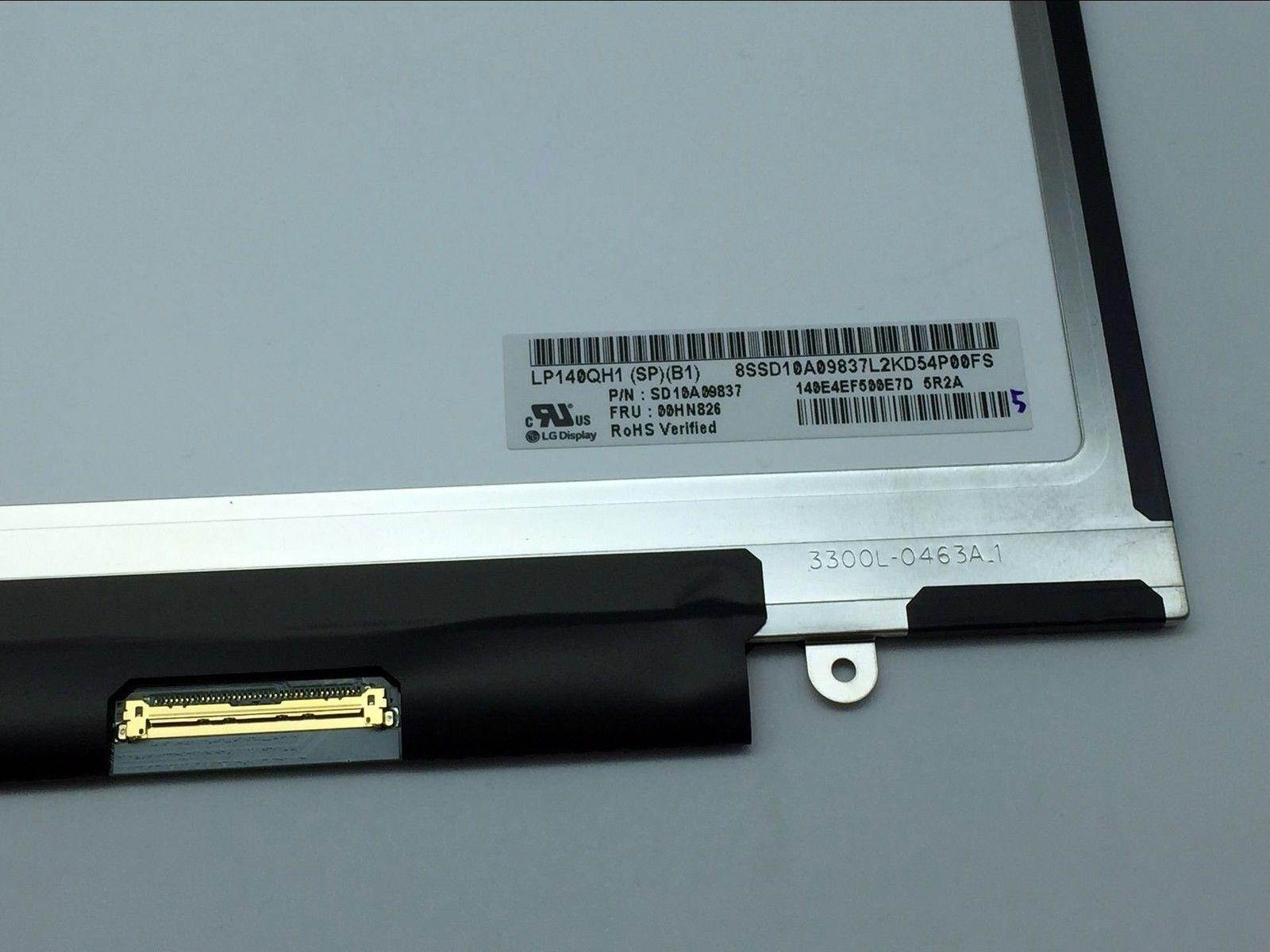 For Lenovo ThinkPad New X1 Carbon LP140QH1 SPB1 14'' high resolution 2560*1440