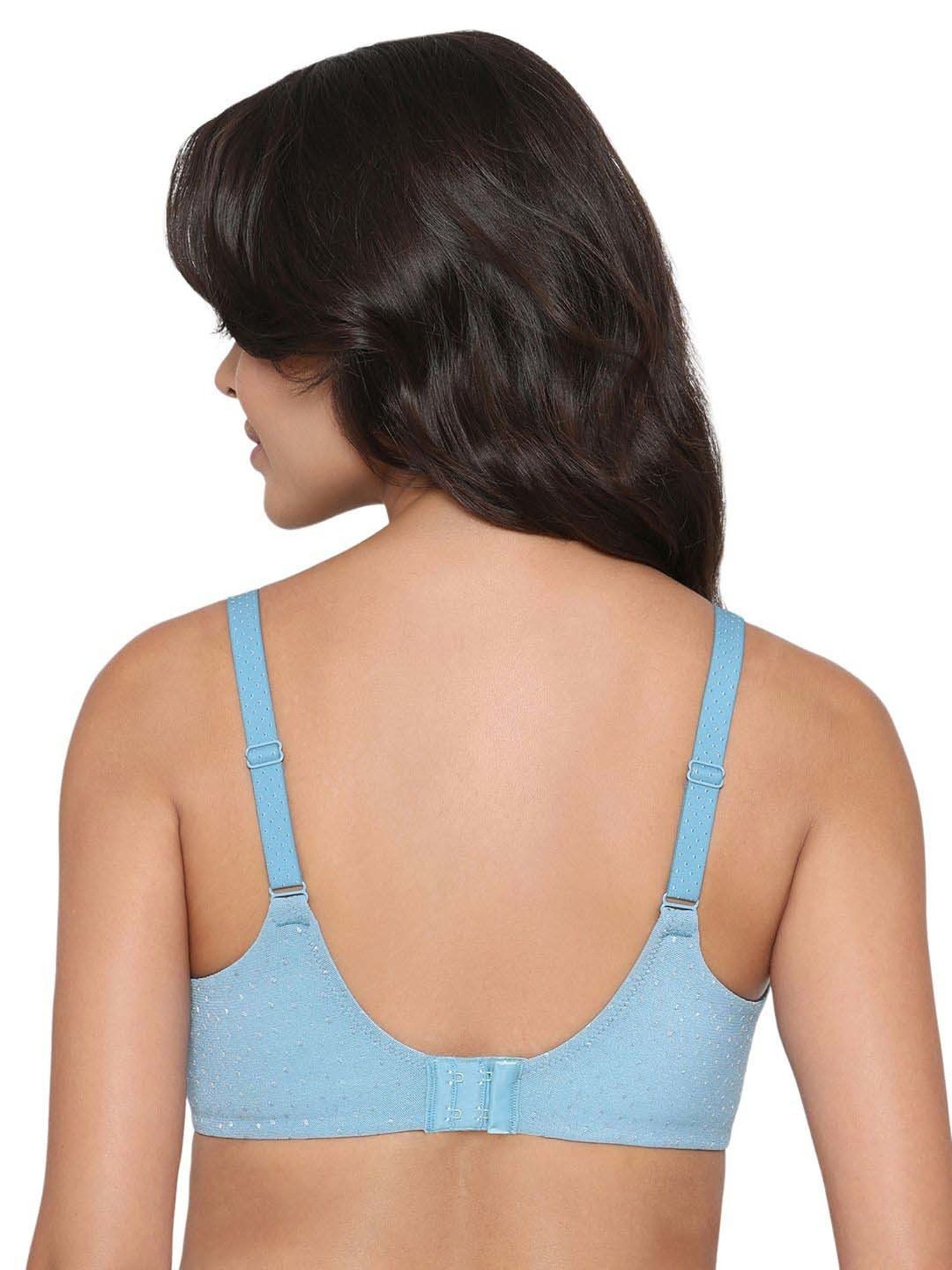 Wacoal Turquoise Self Pattern Everyday Bra