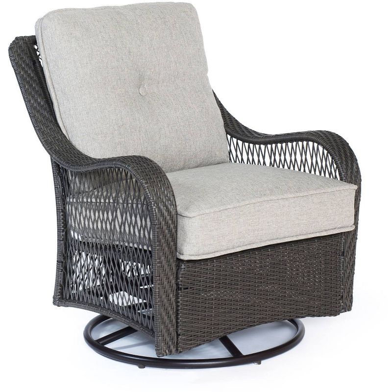Merritt 4pc Woven Glider Chair Seating Set - Cambridge