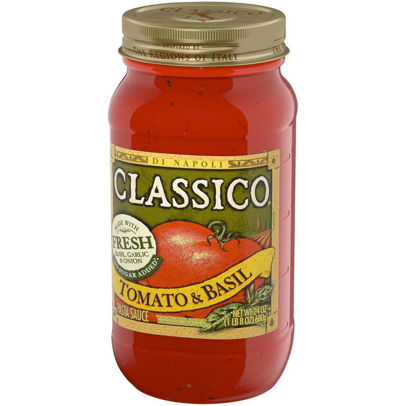 Classico Tomato & Basil Pasta Sauce - 24oz