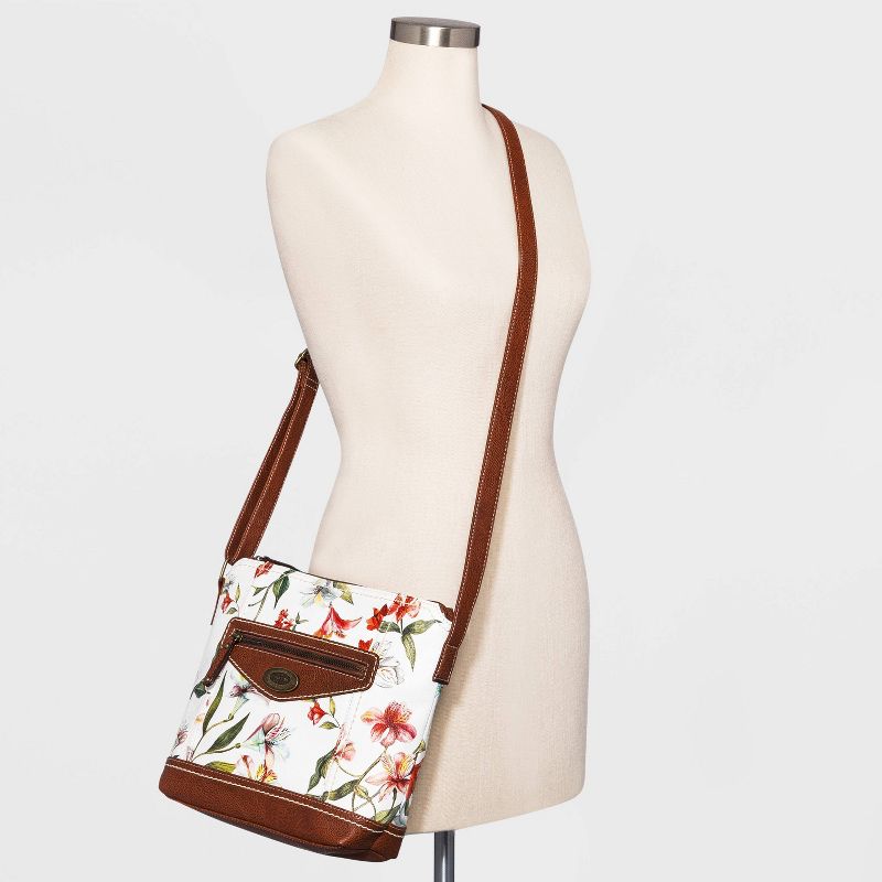 Concept Floral Print Crossbody Bag