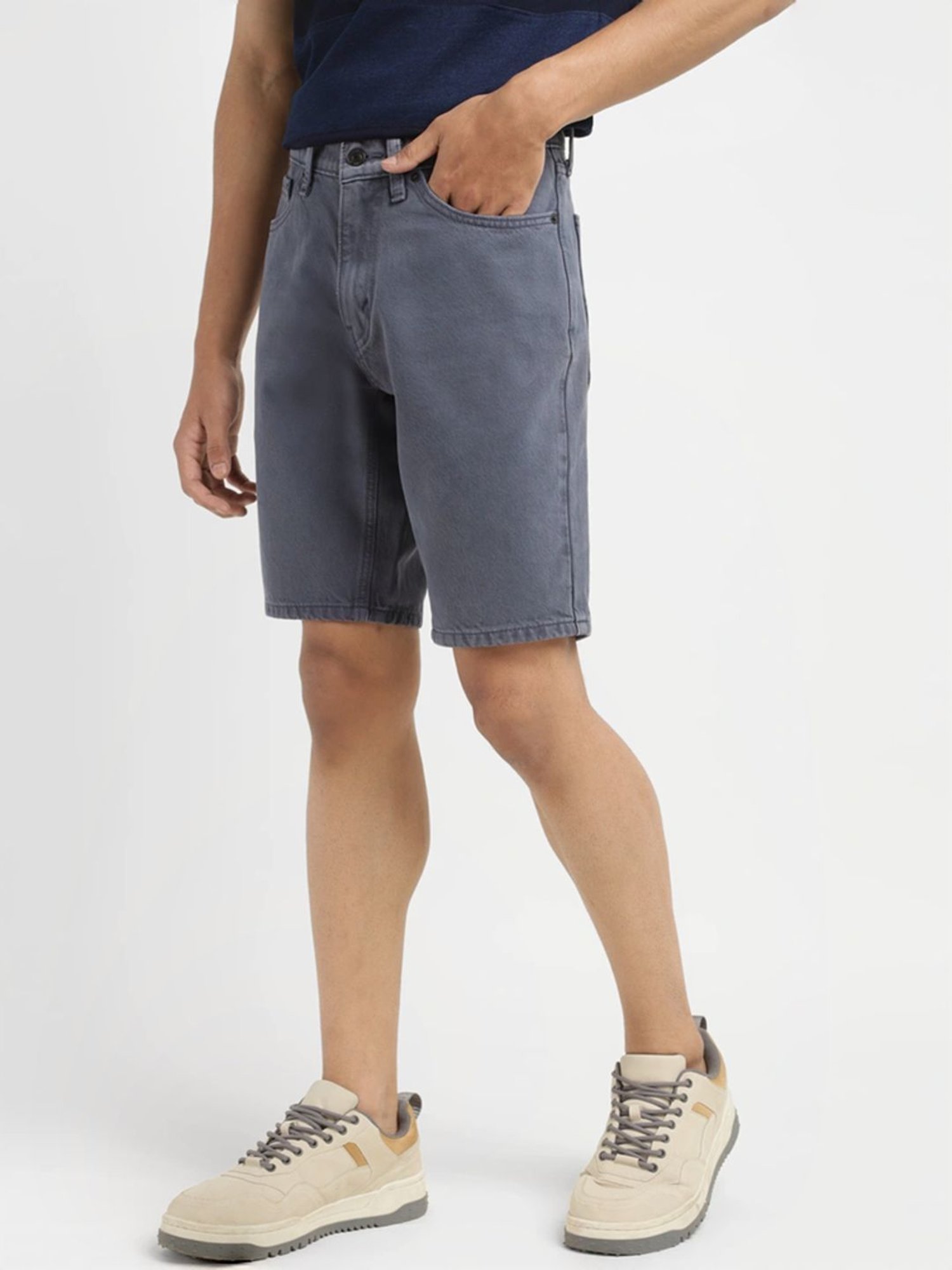 Levi's Grey Regular Fit Shorts