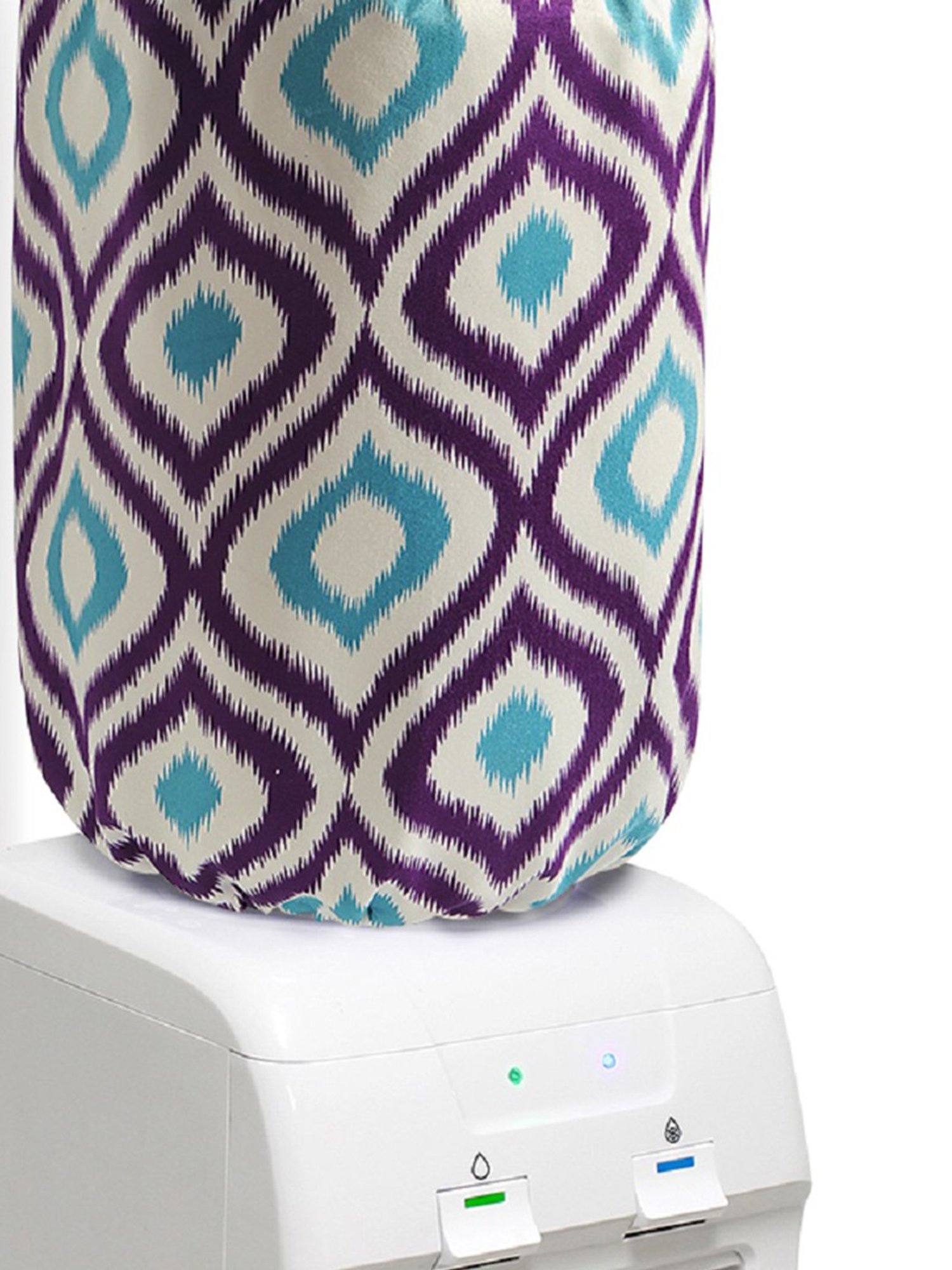 Swayam Multicolored Cotton 20 Litre Water Dispenser Bottle Covers - Set of 1