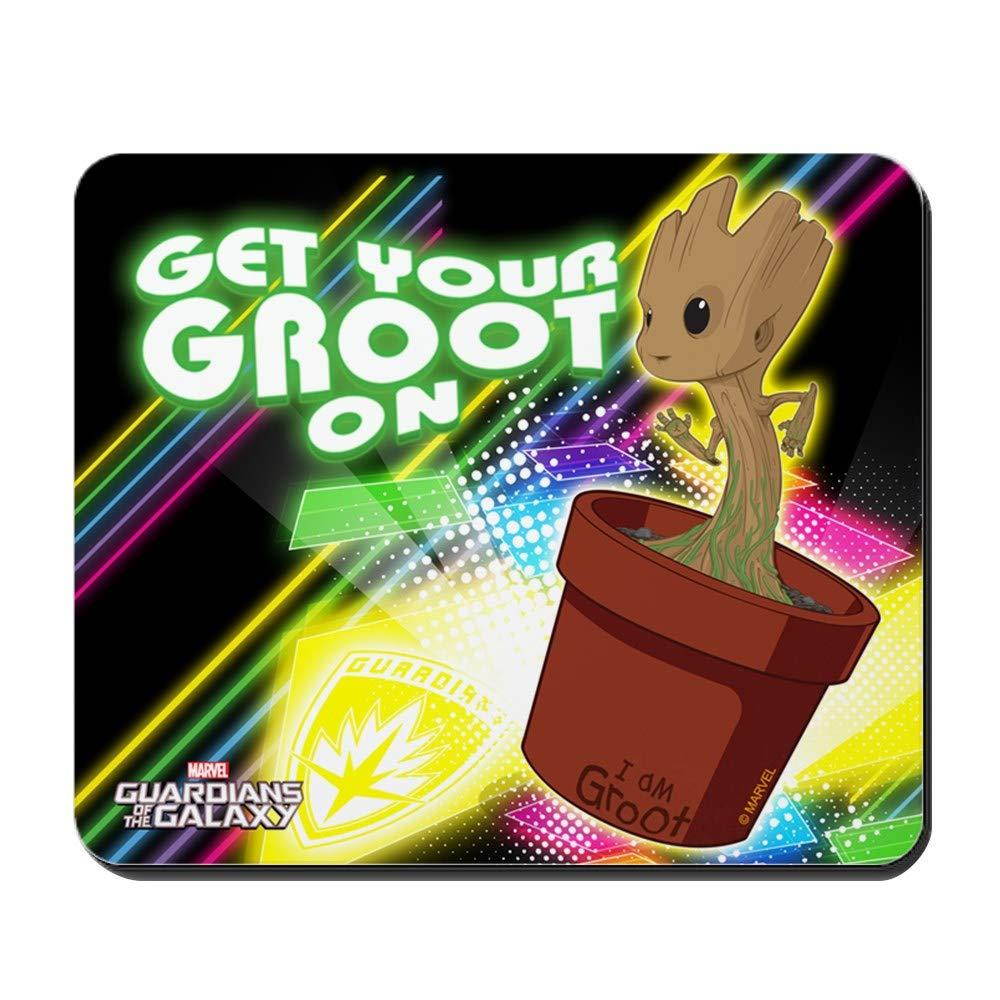 CafePress GOTG Get Your Groot On Non-Slip Rubber Mousepad, Gaming Mouse Pad