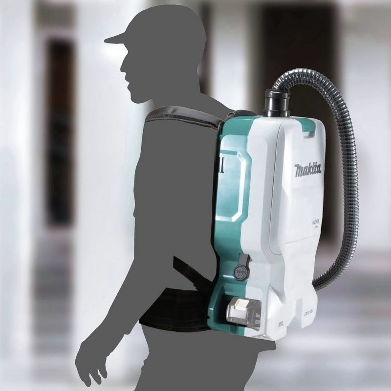 Makita XCV17Z 18V X2 LXT Lithium-Ion (36V) Brushless 1.6 Gallon HEPA Filter Backpack Cordless Dry Vacuum (Tool Only)