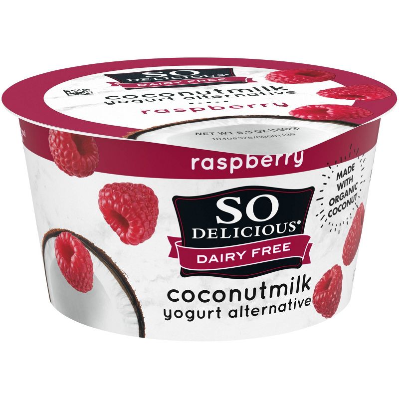 So Delicious Dairy-Free CoconutMilk Raspberry Yogurt Alternative - 5.3oz