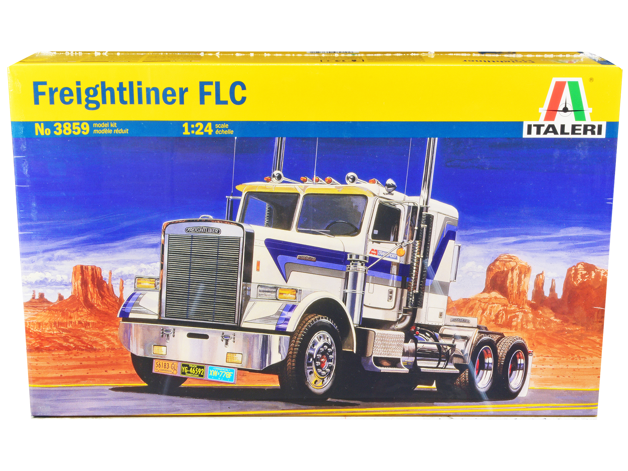 Freightliner Cascadia Truck White with White Tanker Trailer "Transporter" Series 1/32 Diecast Model by Welly