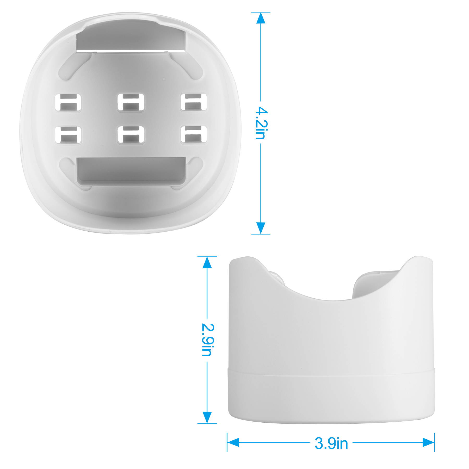 Stanstar Wall Mount Holder for Deco M4 Whole Home Mesh WiFi System, Deco M4 Bracket with Cord Management, Space Saving and Easily Moved(2Pack)