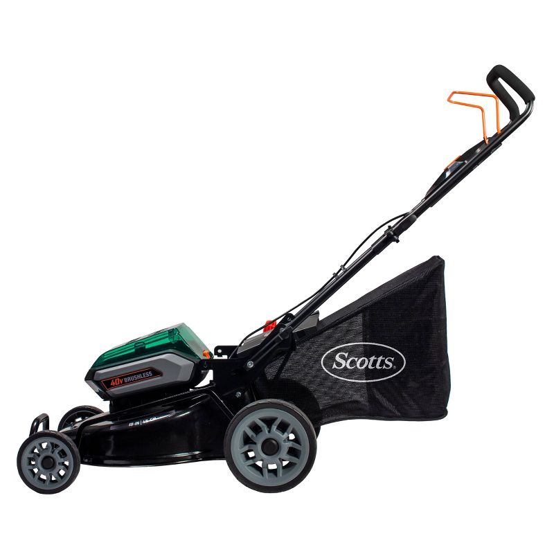 Scotts 19" 40V Cordless Lawn Mower with LED Lights