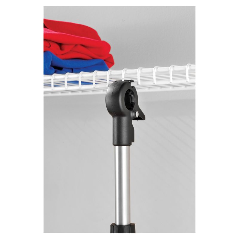 Whitmor 6-Shelf Metal Shoe Rack System