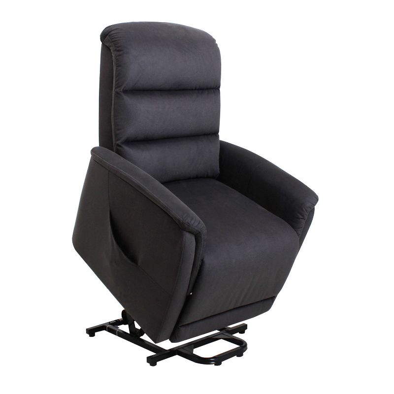 Miles Contemporary Power Recliner Lift Chair Gray - AC Pacific