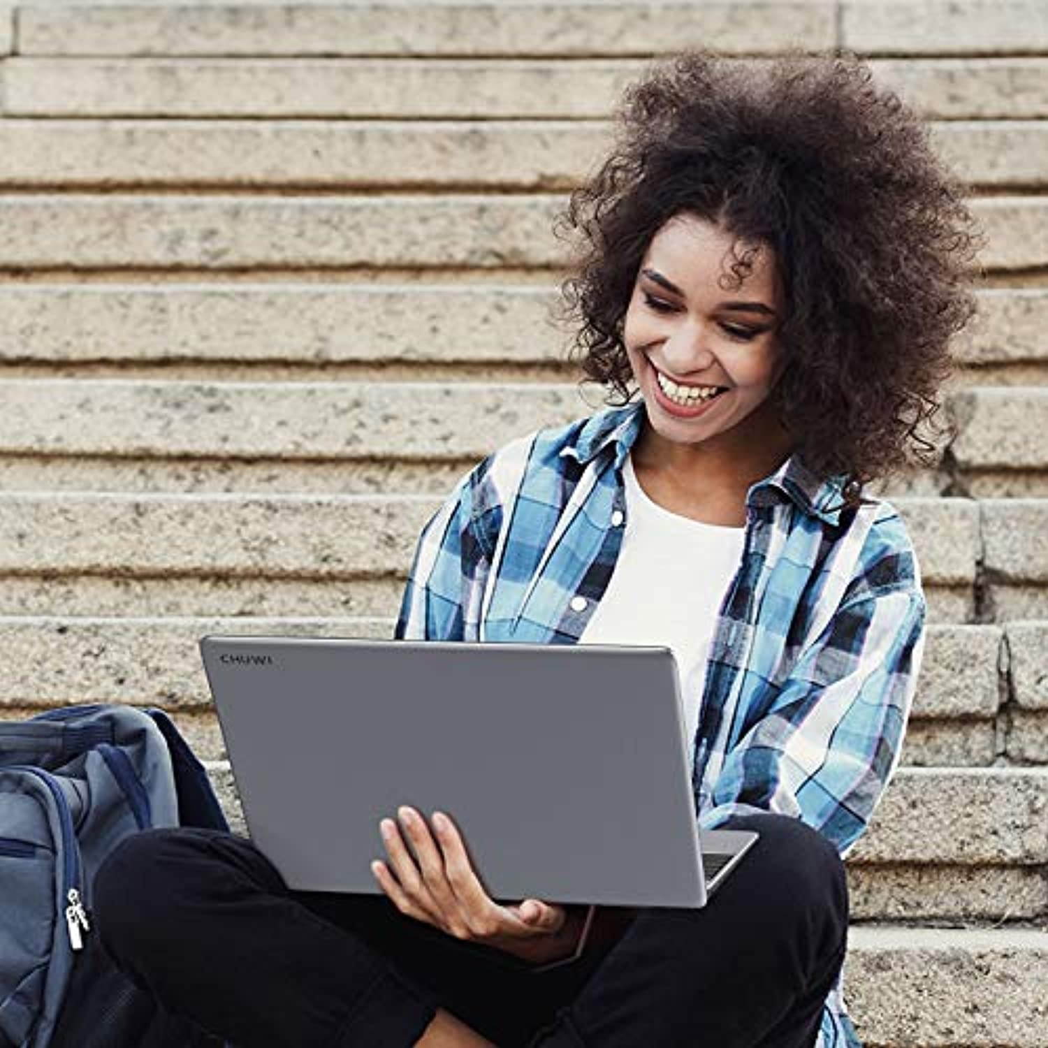 CHUWI HeroBook Plus 15.6 inch Windows 10 Laptop, 1080P Laptop Computer with Intel J4125 and 12GB RAM / 256GB SSD, Support RJ45 Gigabit Ethernet, BT5.1, Dual WiFi