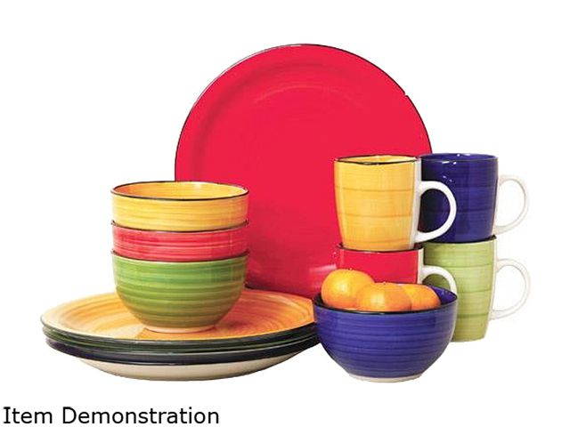 Gibson Home 116995.01 Cafe Posh 18.75 Inch Oval Platter, White