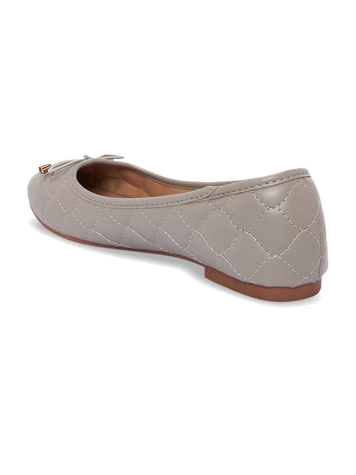 Forever Glam by Pantaloons Women's Grey Flat Ballets
