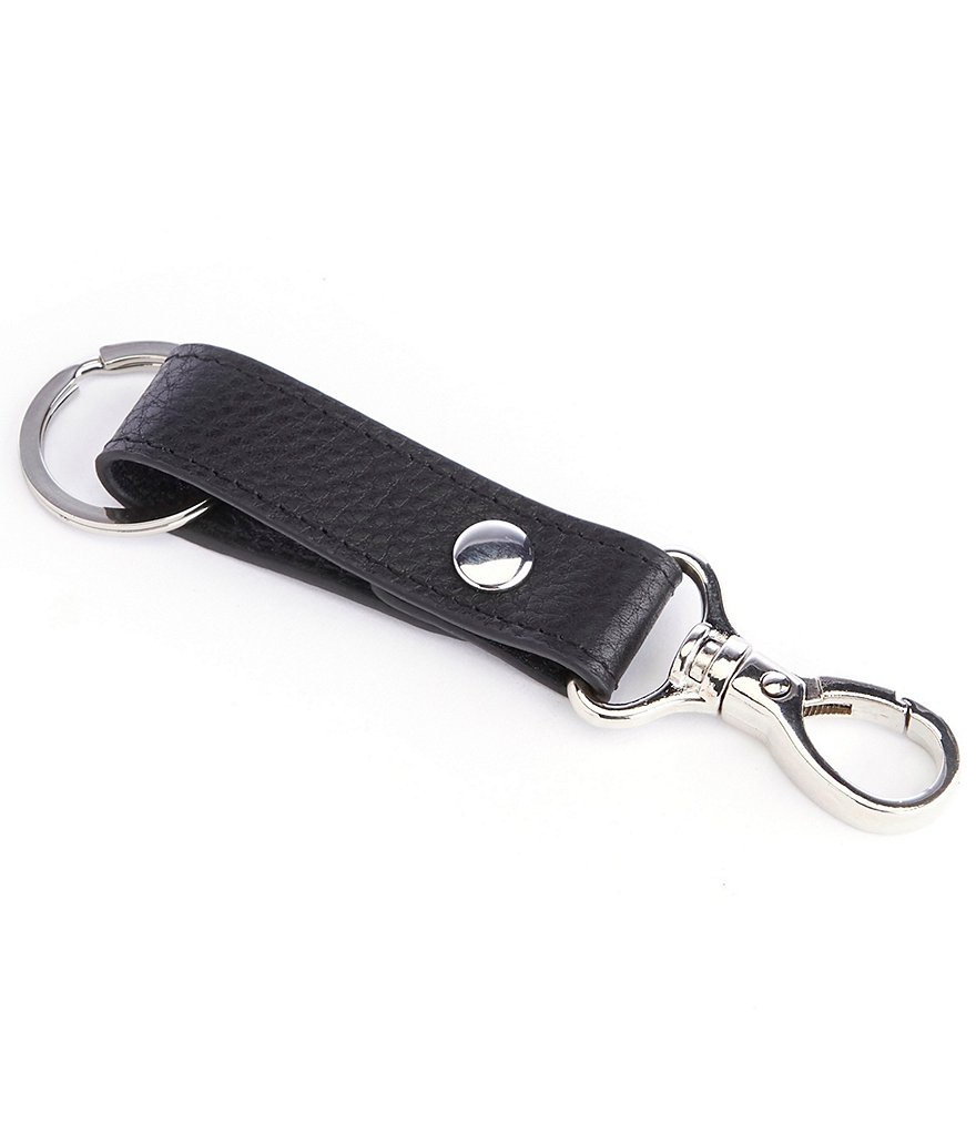 ROYCE New York Leather Contemporary Valet Key Chain