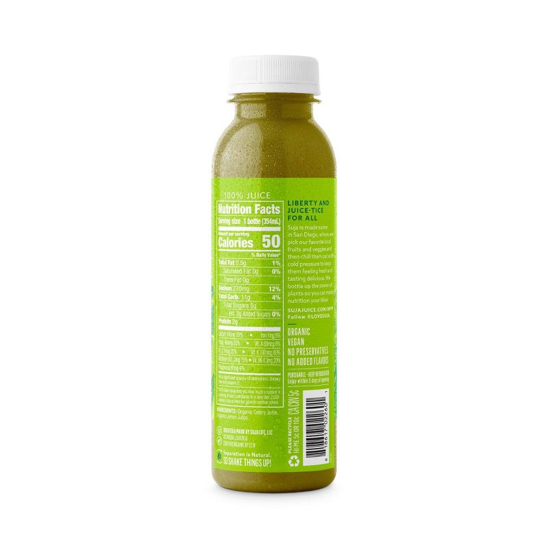 Suja Organic Cold-Pressed Celery Juice - 12 fl oz