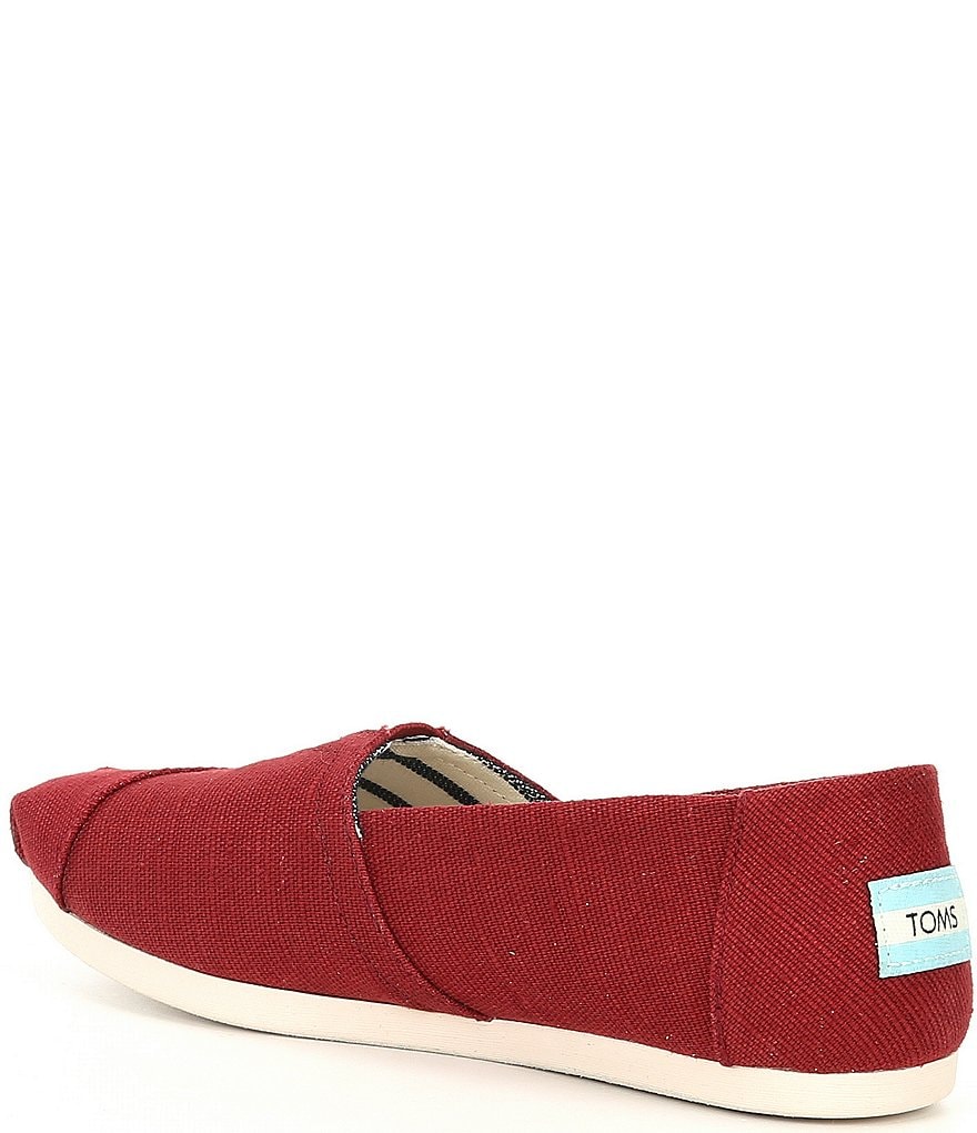 TOMS Alpargata Heritage Canvas Slip-Ons