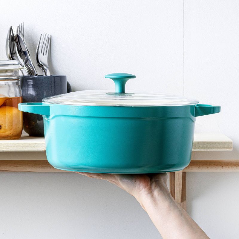 GreenPan Vintage Dutch Oven Teal - 4.5qt