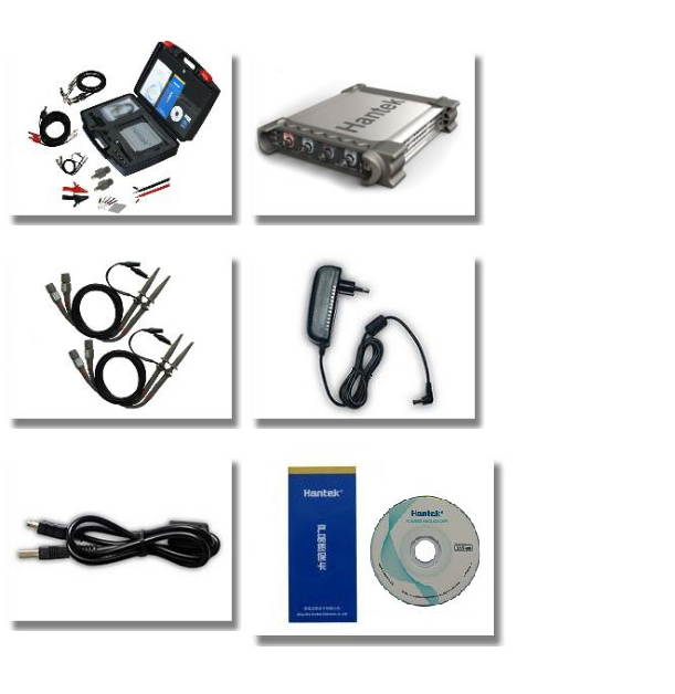 Hantek DSO3064 Kit II PC-Base USB 60MHz 4CH 200MS/s Digital Oscilloscope