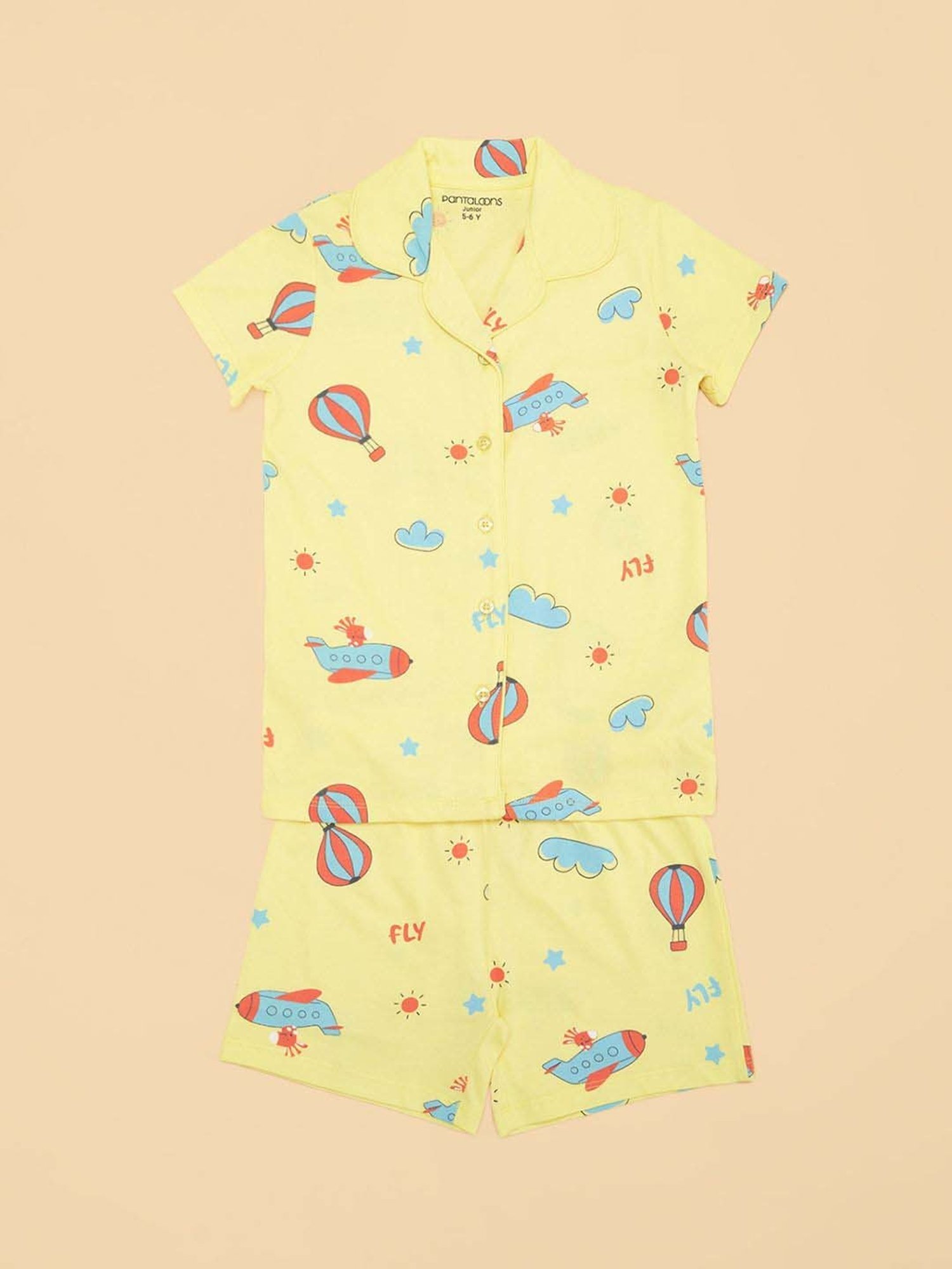 Jockey Girls Black Printed Shorts