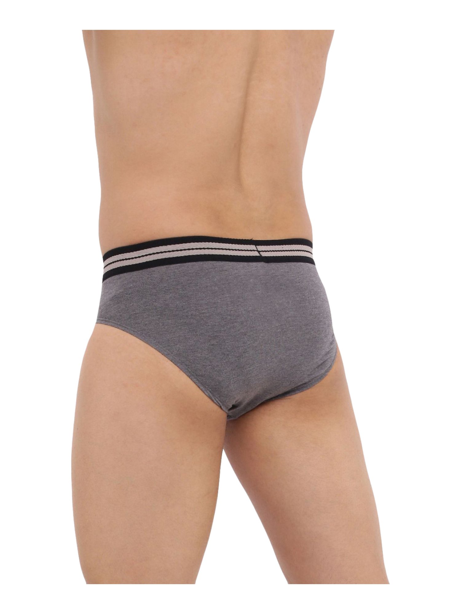 Dollar Bigboss Assorted Color Cotton J-Class Grando Briefs (Pack Of 3)