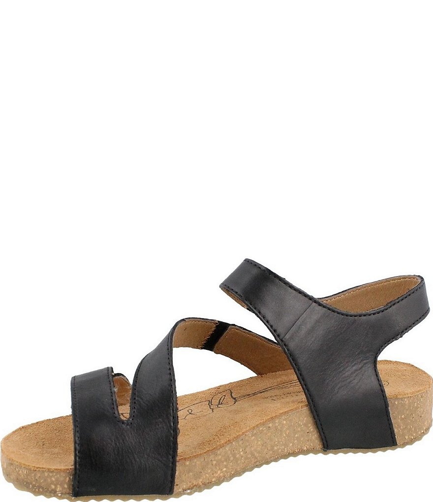 Josef Seibel Tonga 25 Leather Wedge Sandals