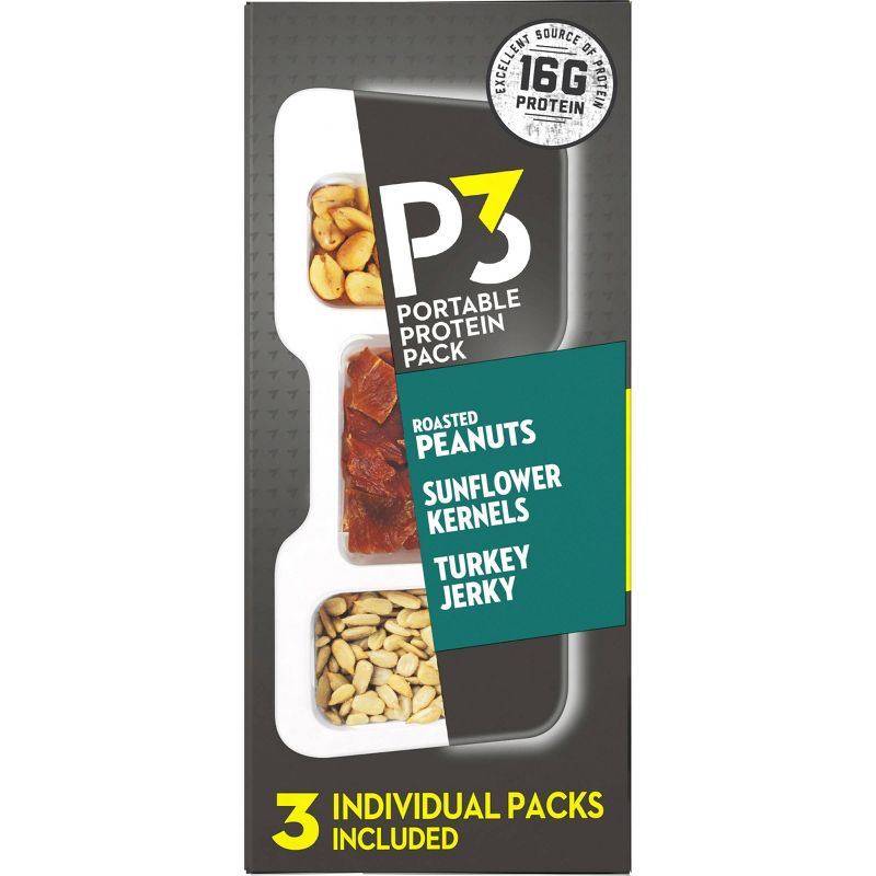 Planters P3 Portable Protein Pack 3ct / 5.4oz