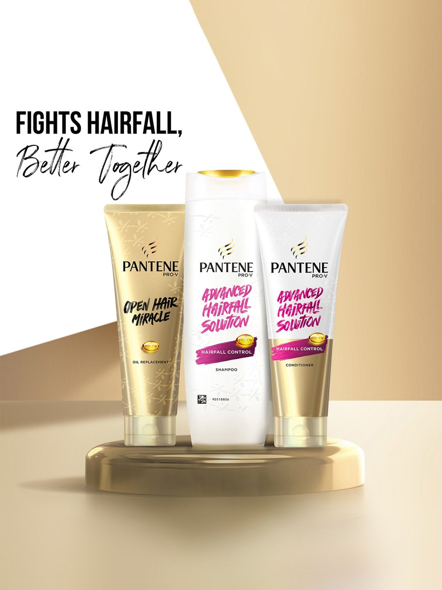 Pantene Advanced Hairfall Solution Hairfall Control Shampoo - 180 ml