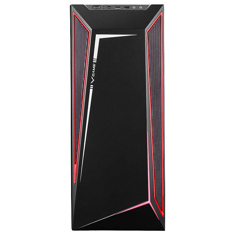 IPASON - Gaming PC - Ryzen 5 3600 up to 4.2GHz - GTX1050Ti 4GB - 8GB DDR4 3200MHz - 500GB SSD NVME - 550W Power supply - RGB FANS - Windows 10 home