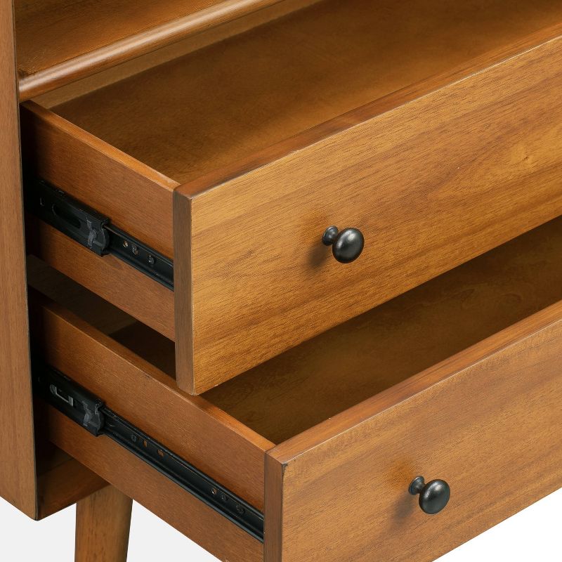 Fleish Nightstand Light Brown - Edgemod