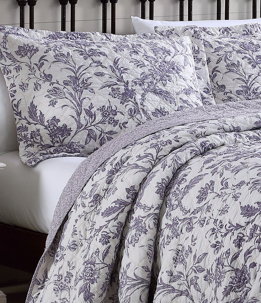 Laura Ashley Delila Floral Quilt Mini Set