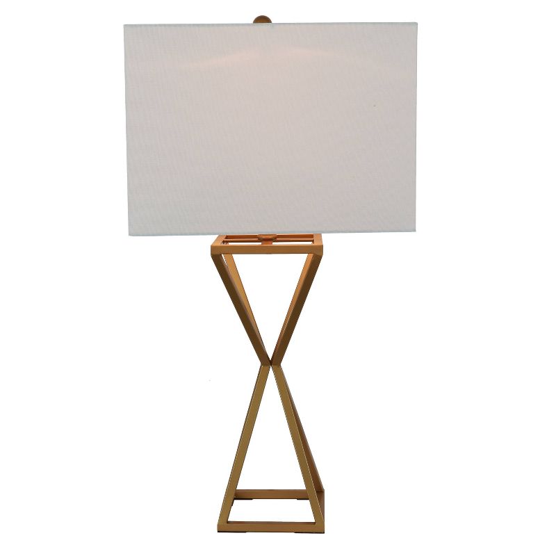 30" Margaret Table Lamp Painted Gold - Decor Therapy
