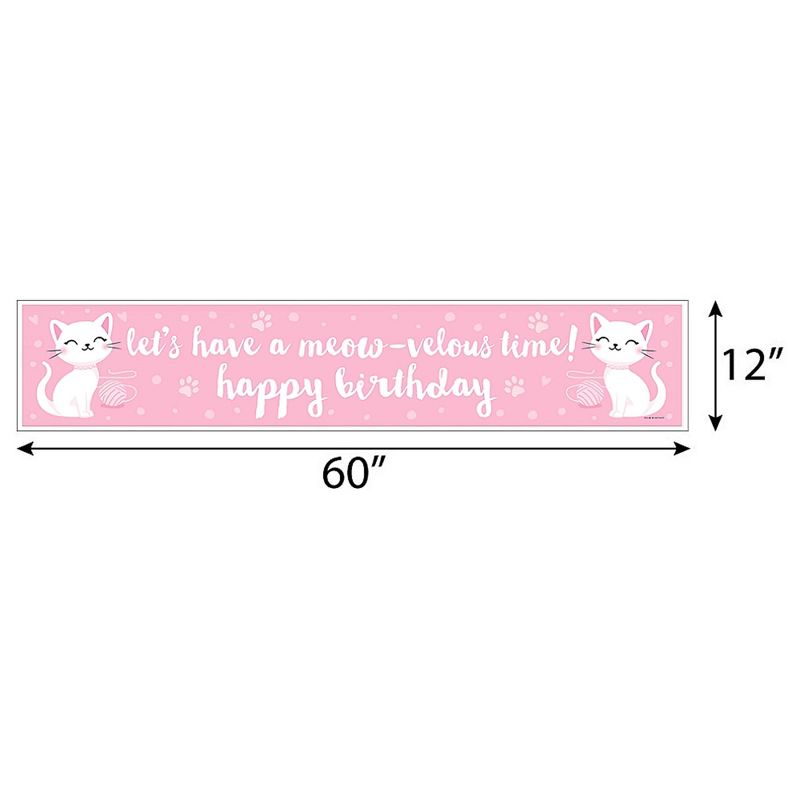 Big Dot of Happiness Two Much Fun - Boy - 2nd Happy Birthday Decorations Party Banner