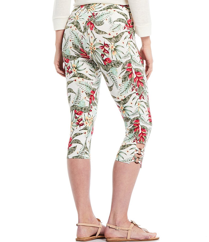 Westbound Petite Size Linen Capri Pants