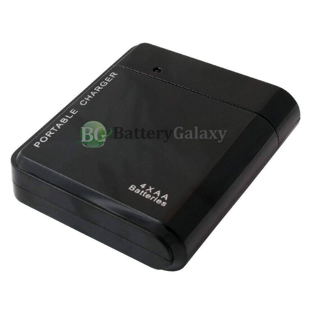 USB Emergency Portable 4AA Battery Charger for Phone  Galaxy 8/8+/S9/S9+