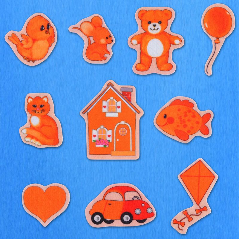 Little Folk Visuals Color Bears and Stories Felt Set - 60 Pcs