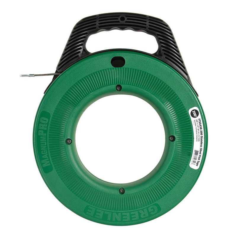 Greenlee 52041747 200 ft. x 1/8 in. Stainless Steel Fish Tape