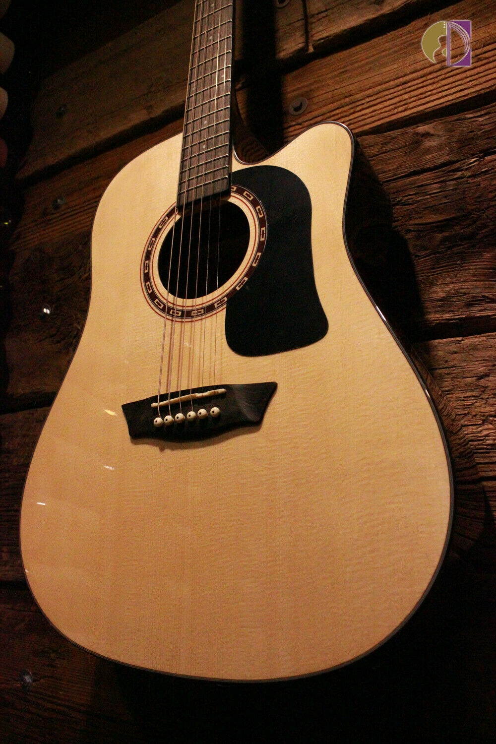 Washburn Apprentice D5CE Acoustic-Electric Guitar Starter Pack w/ Gig Bag