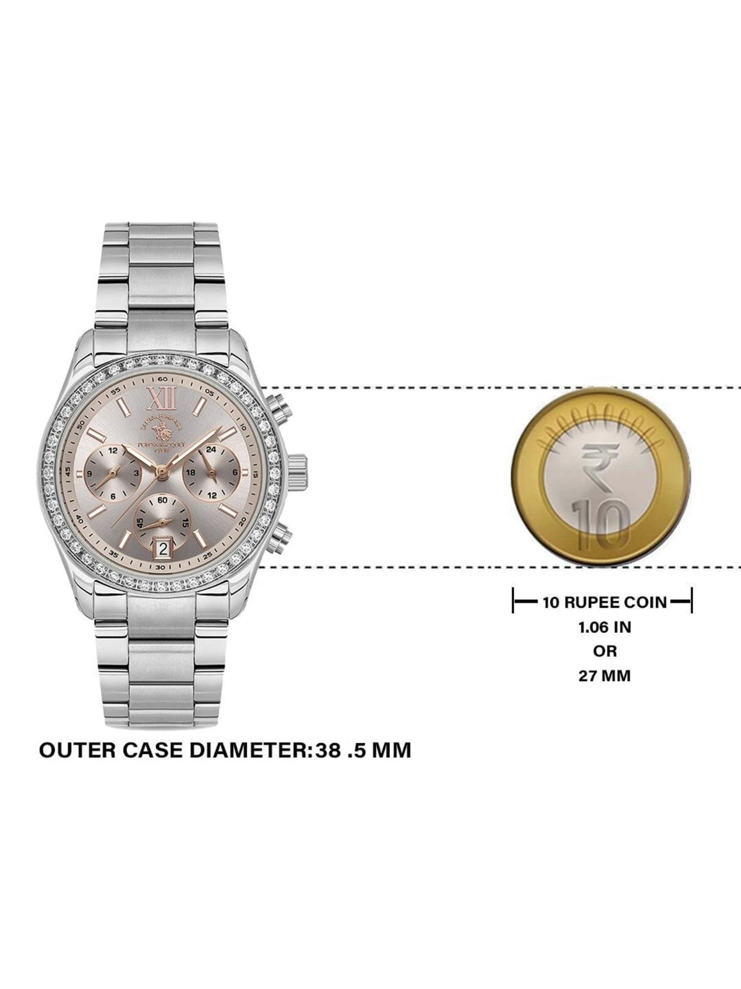 Santa Barbara Polo & Racquet Club SB.1.10579-2 Analog Watch for Men