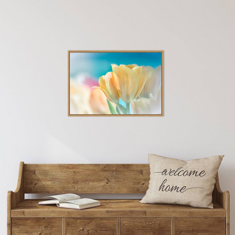 23" x 16" Magical by Dina Marie Framed Canvas Wall Art - Amanti Art