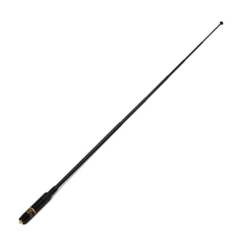 144/430MHz SMA Female Replacement Antenna 2m/70cm VHF/UHF Telescopic Handheld High Gain Radio Antenna for Baofeng UV-5R GT-3 UV-5RA UV-5RB UV-5RC UV-5RD UV-5RE BF-F8HP UV-82 Radio