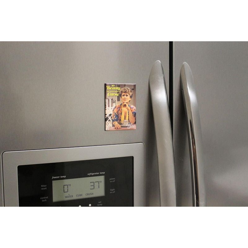 Ata Boy The Golden Girls Blanche My Beauty Is A Curse 2.5 x 3.5 Inch Magnet