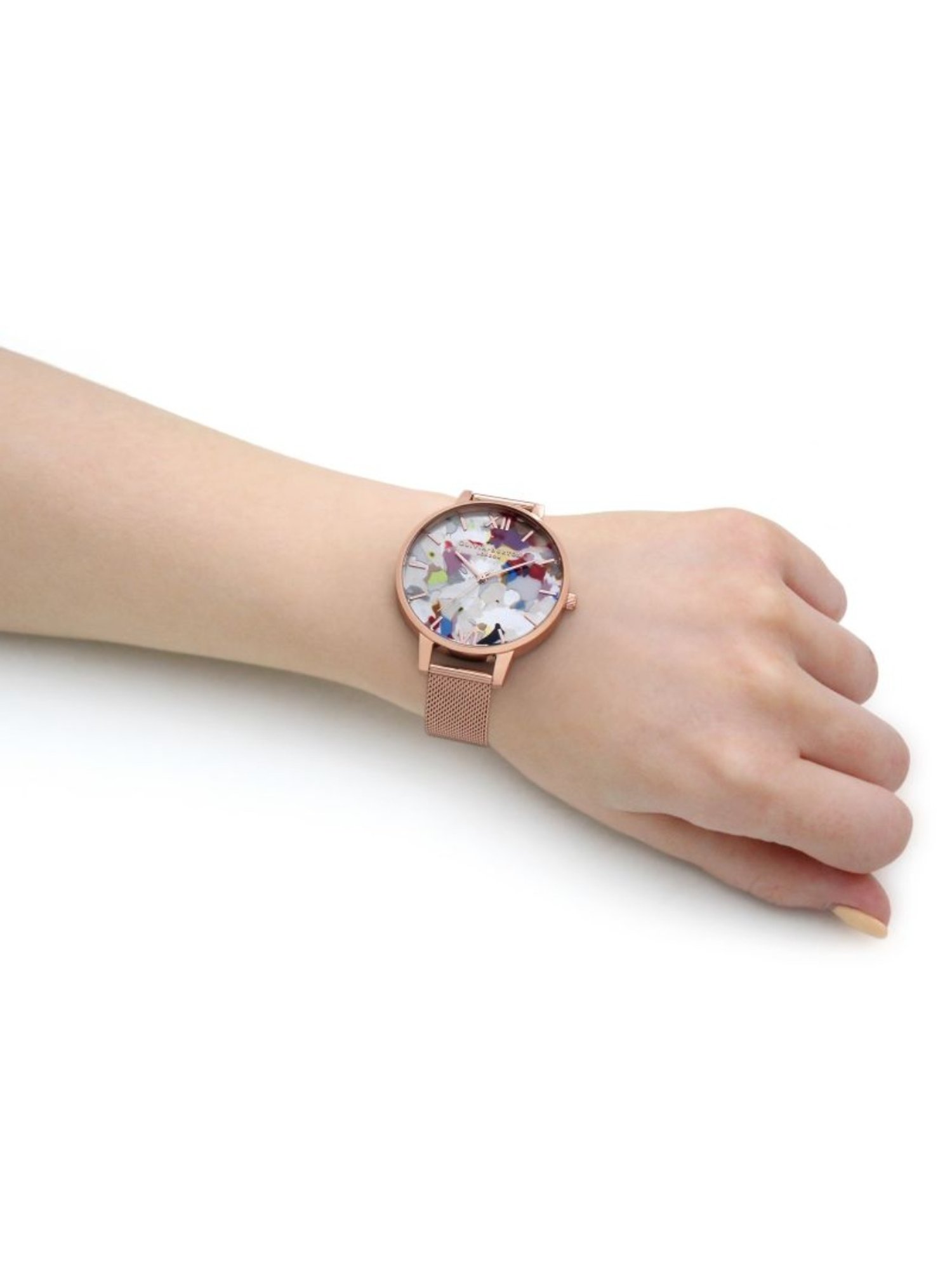 Olivia Burton OBGSET152 Pop Art Analog Watch for Women With Interchangeable Strap