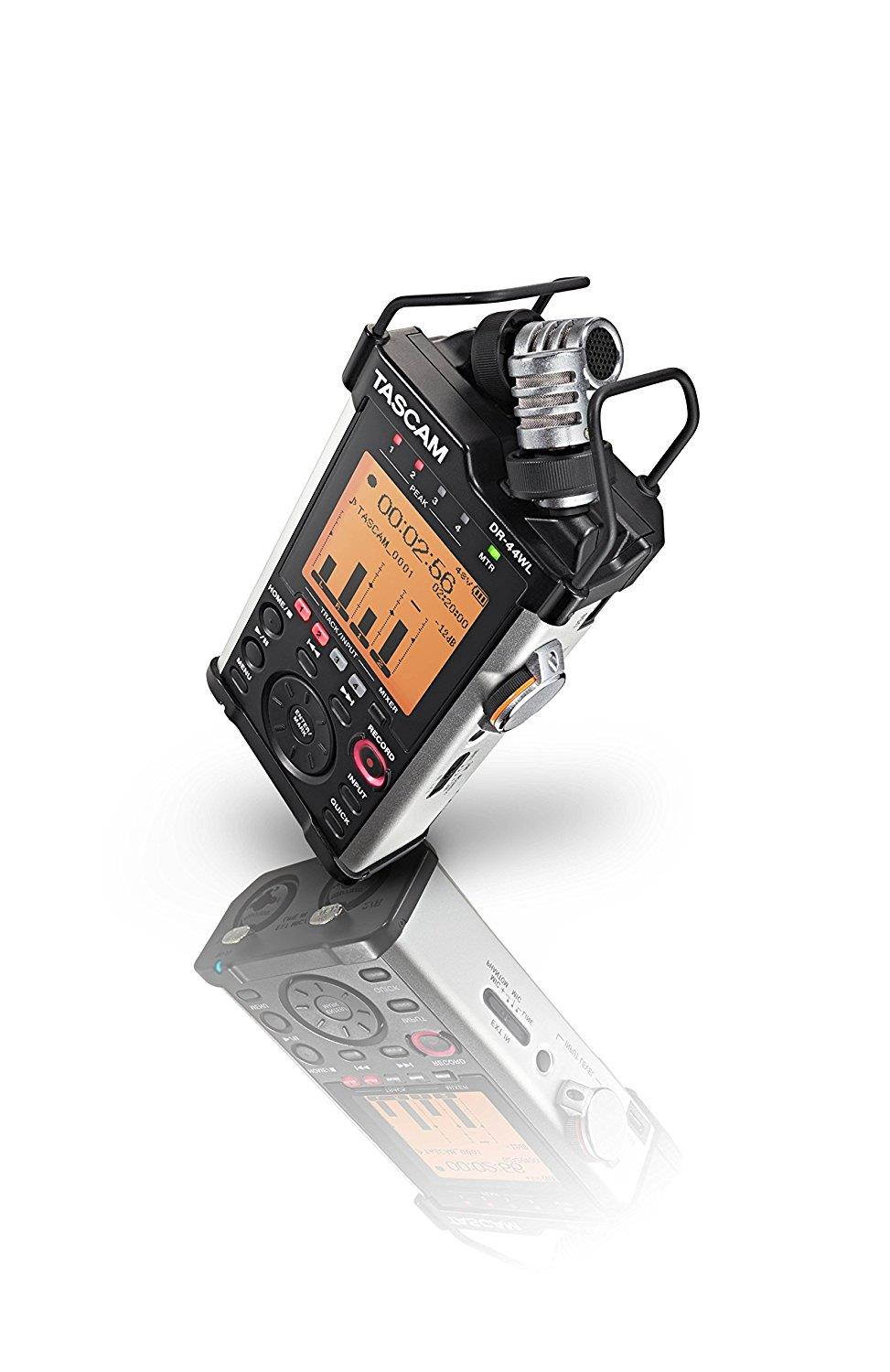 Tascam DR-44WL 4-Channels Handheld Audio Recorder with Wi-Fi