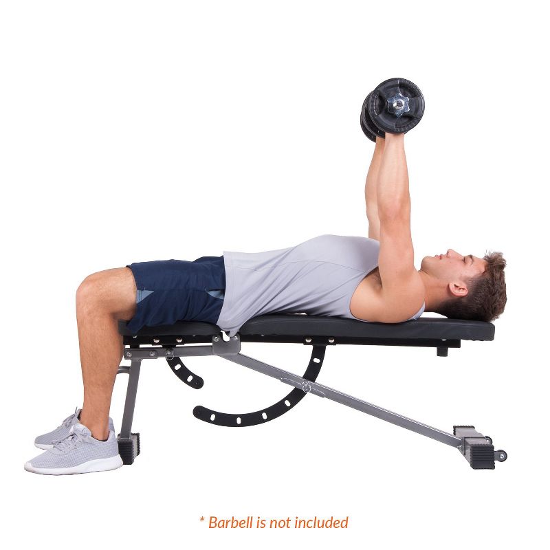 Body Flex Sports BUB350 Body Power Multi-Purpose Adjustable Fitness Weight Bench