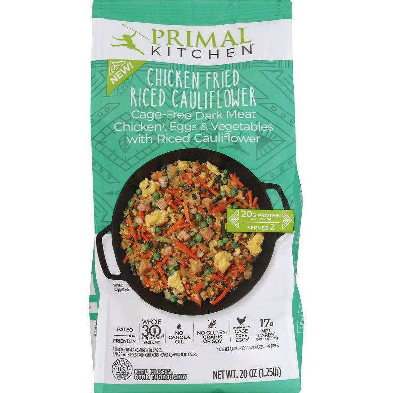 Primal Kitchen Frozen Cauliflower Chicken Fried Rice Skillet - 20oz