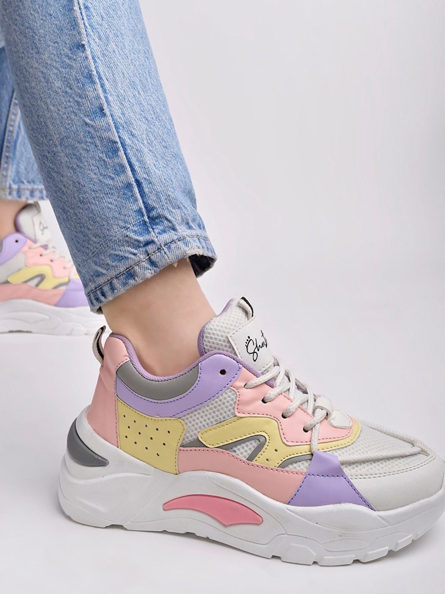 Shoetopia Women's White Sneakers