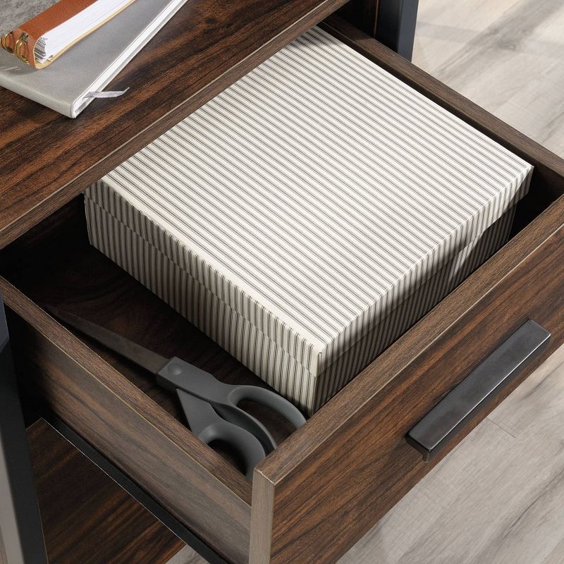 Market Commons L Desk Walnut - Sauder